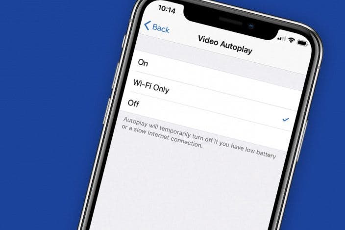 How to Turn Off Video Autoplay in the App Store on iPhone