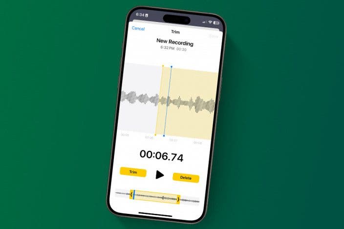 How to Edit a Voice Memo