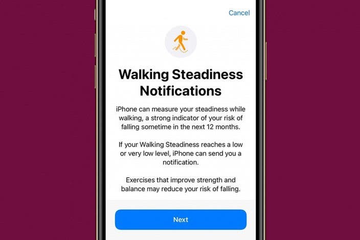 How to Use Walking Steadiness on iPhone to Prevent Falls