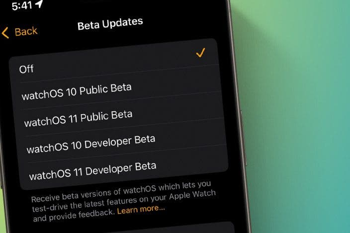 watchOS 11: How to Downgrade Apple Watch from Beta