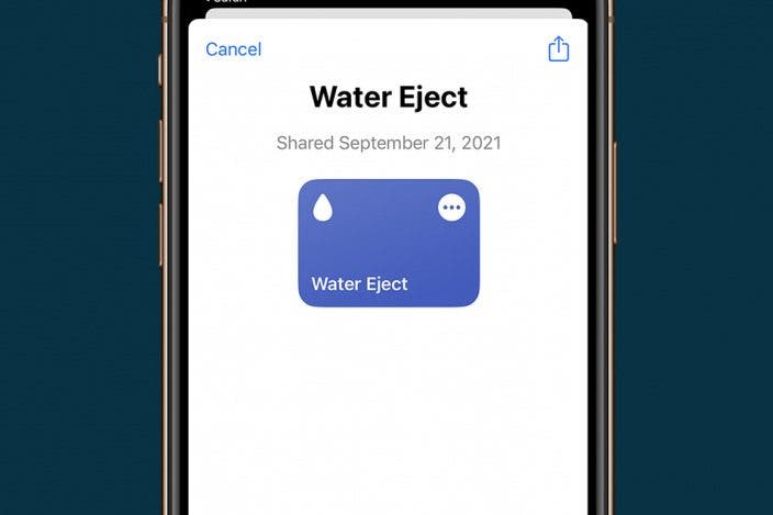 How to Use the Hidden Water Eject Shortcut on iPhone