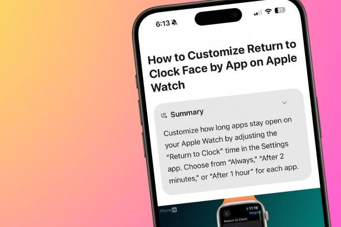 How to Summarize a Webpage in Safari (iOS 18)