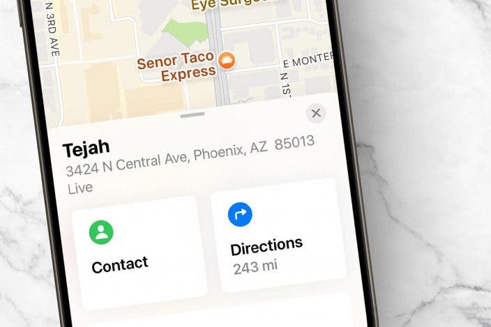 What Does 'Live' Mean on Find My iPhone?