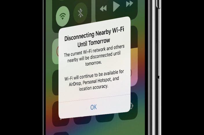 How to Disconnect from Wi-Fi on Your iPhone Quickly & Temporarily