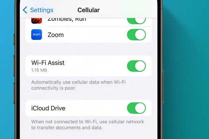 How to Turn Wi-Fi Assist Off on iPhone