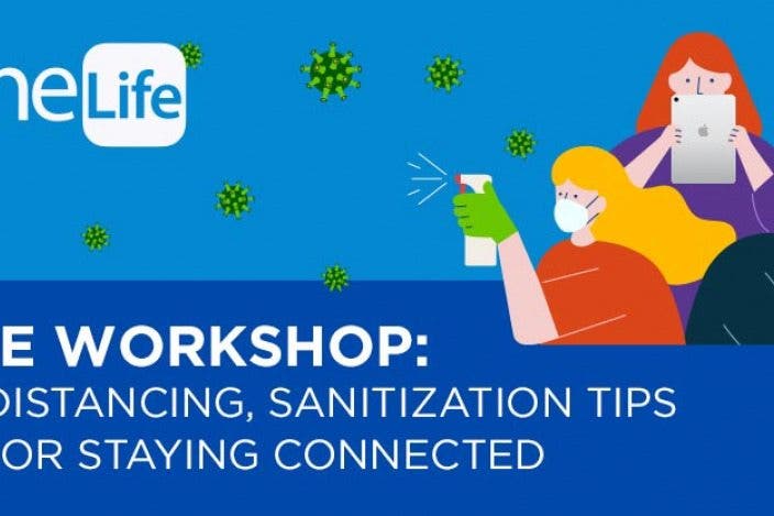 Free iPhone Workshop: Social Distancing, Sanitation Tips & Apps for Staying Connected