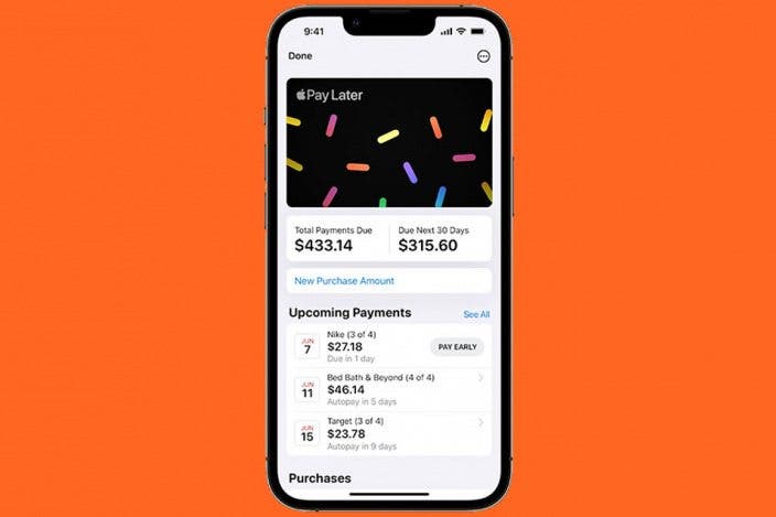 Pay Later & Order Tracking Coming to Apple Wallet