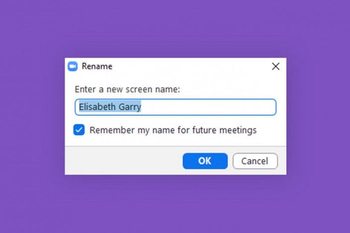 How to Change Name on Zoom