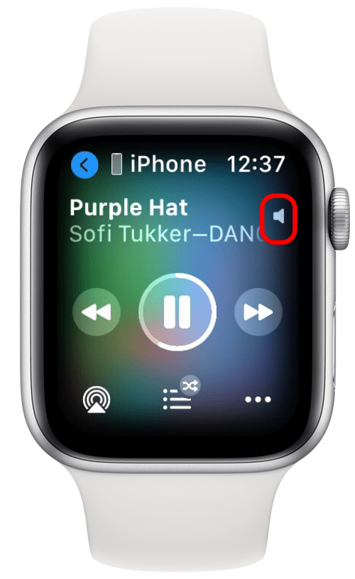 how to change siri volume on apple watch