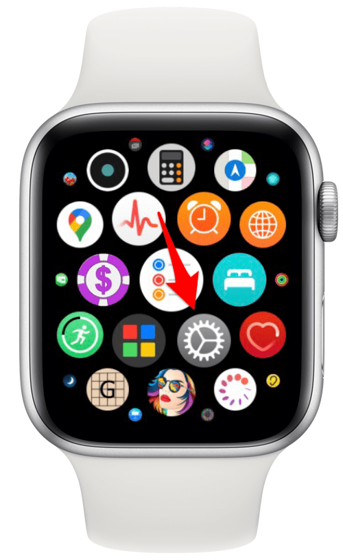 Open the Settings app on your Apple Watch.