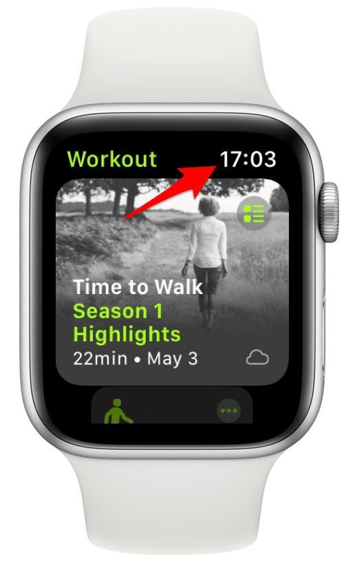 See time in Apps on Apple Watch.