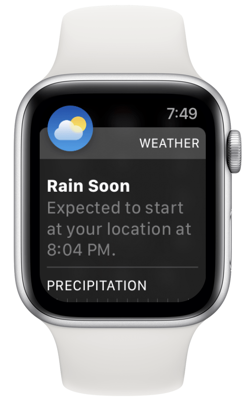 You’ll now receive notifications on your iPhone and Apple Watch.