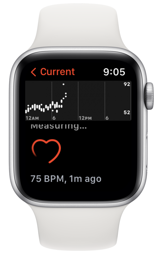 Siri will open the Heart Rate app