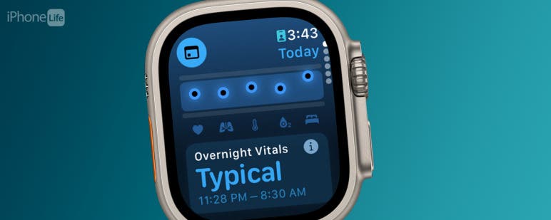 Using the Apple Watch’s New Vitals App (watchOS 11)