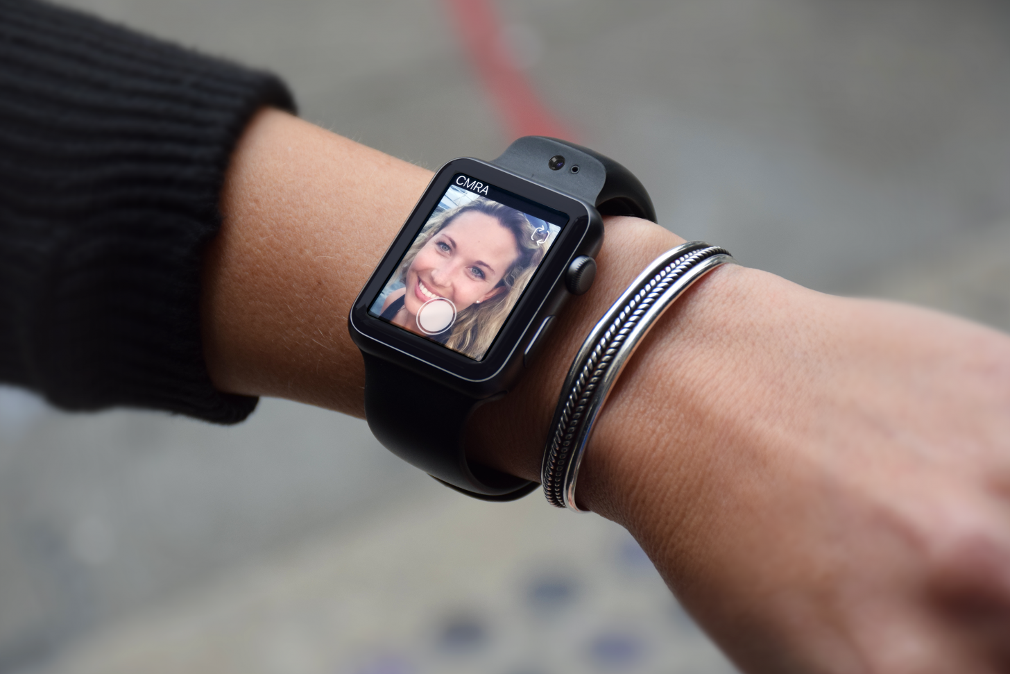 CMRA apple watch band camera