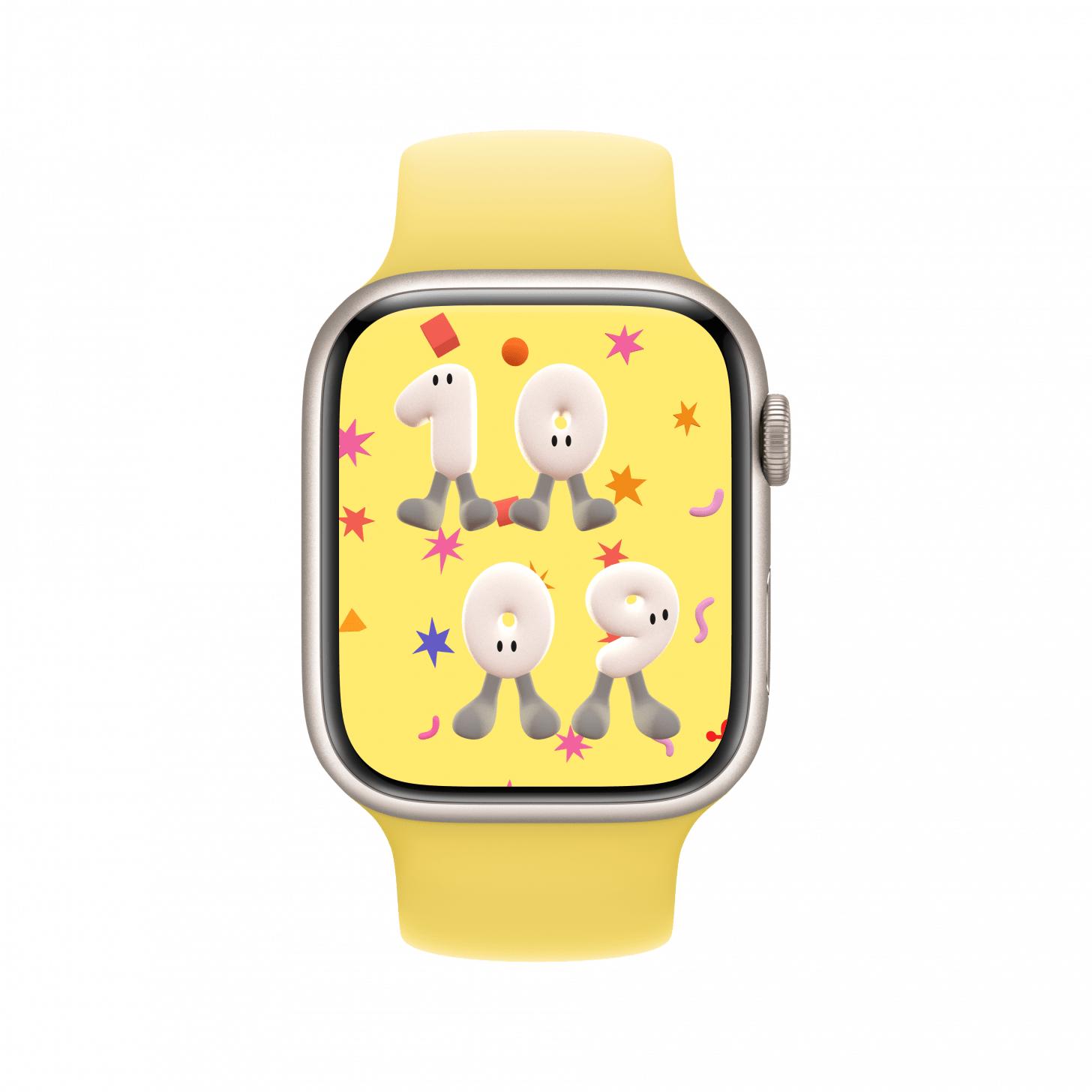 Playtime, a dynamic piece of art that’s unique to Apple Watch and created in collaboration with artist Joi Fulton