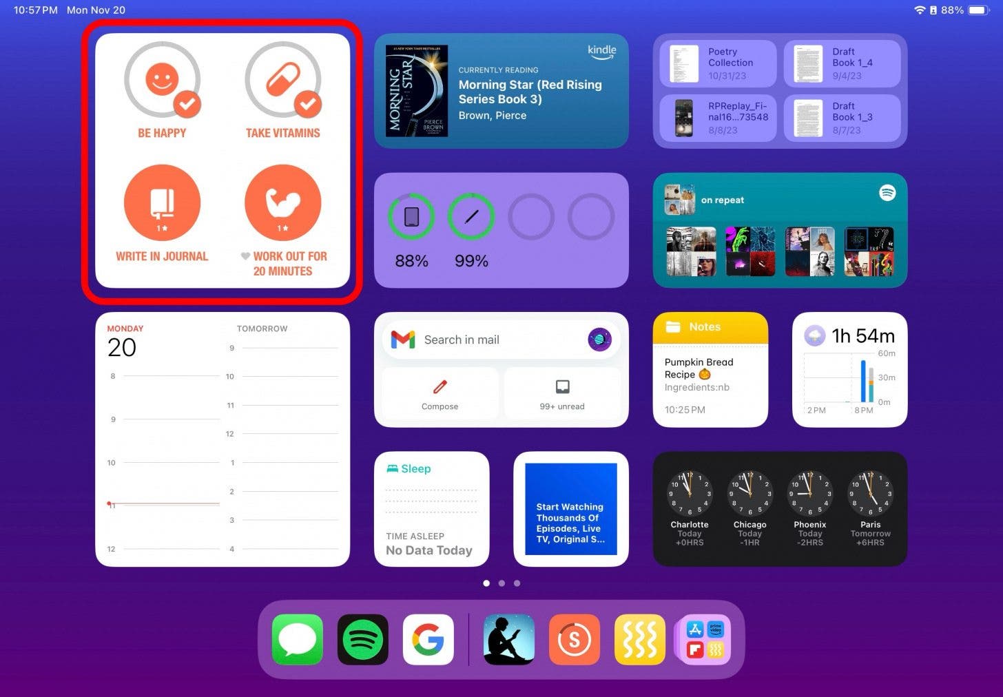 best ipad widgets