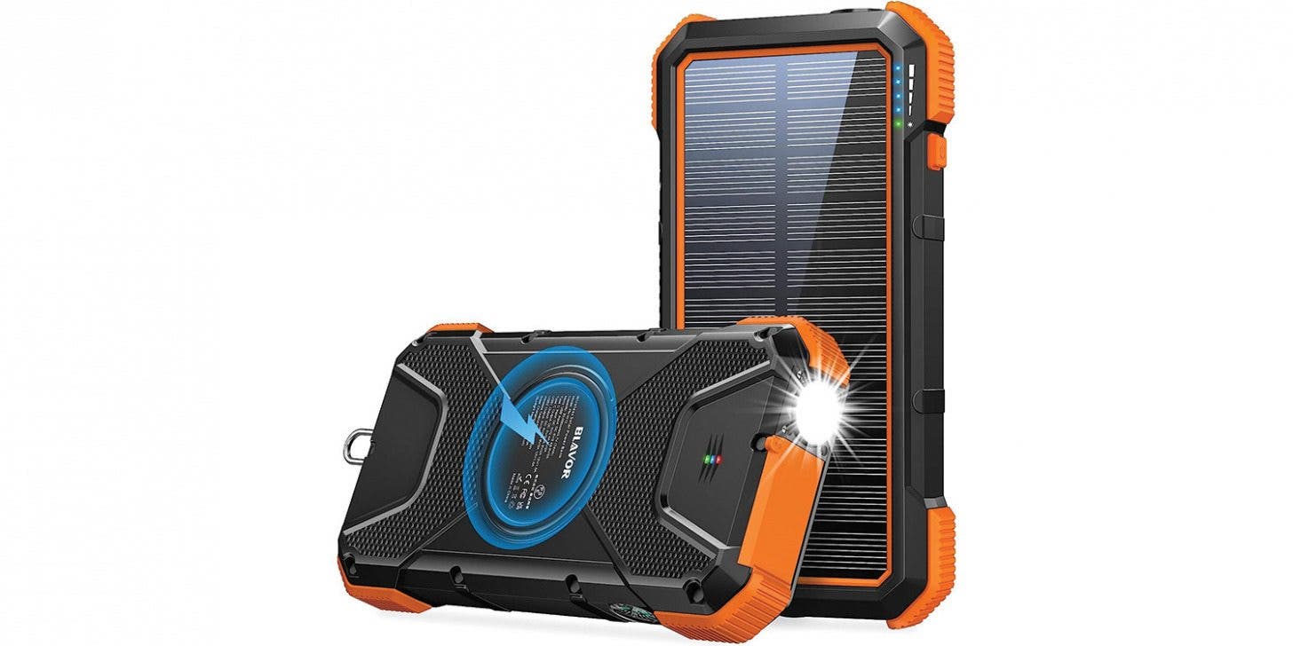 BLAVOR Solar Power Bank