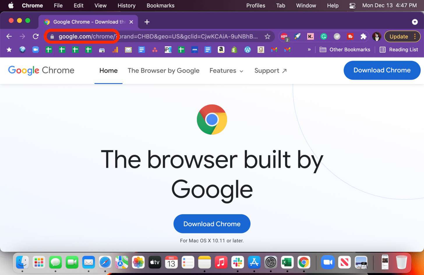 can you download google chrome on mac