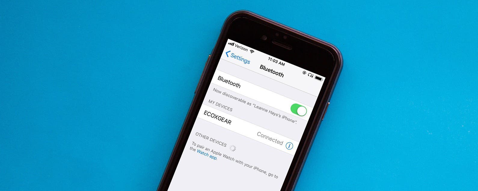 How to Connect a Bluetooth Device to Your iPhone Speakers