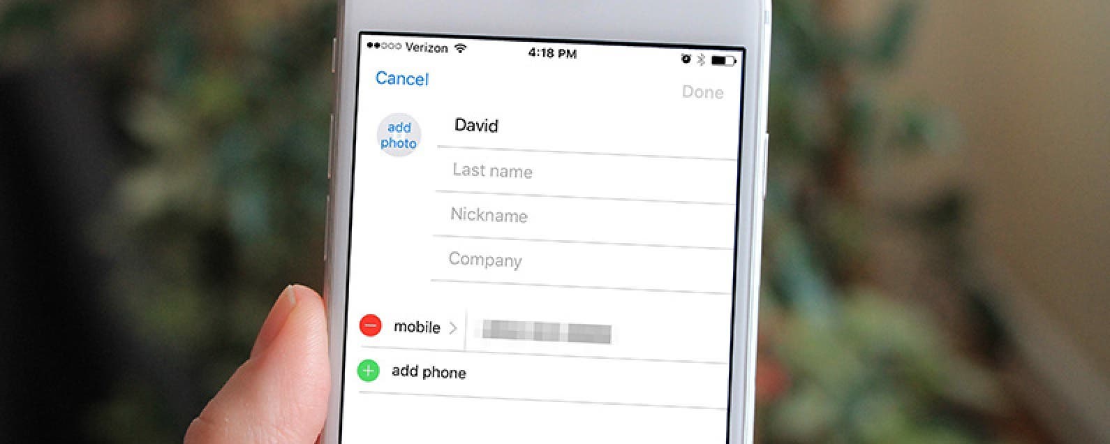 How to Organize Contacts with the Same Name