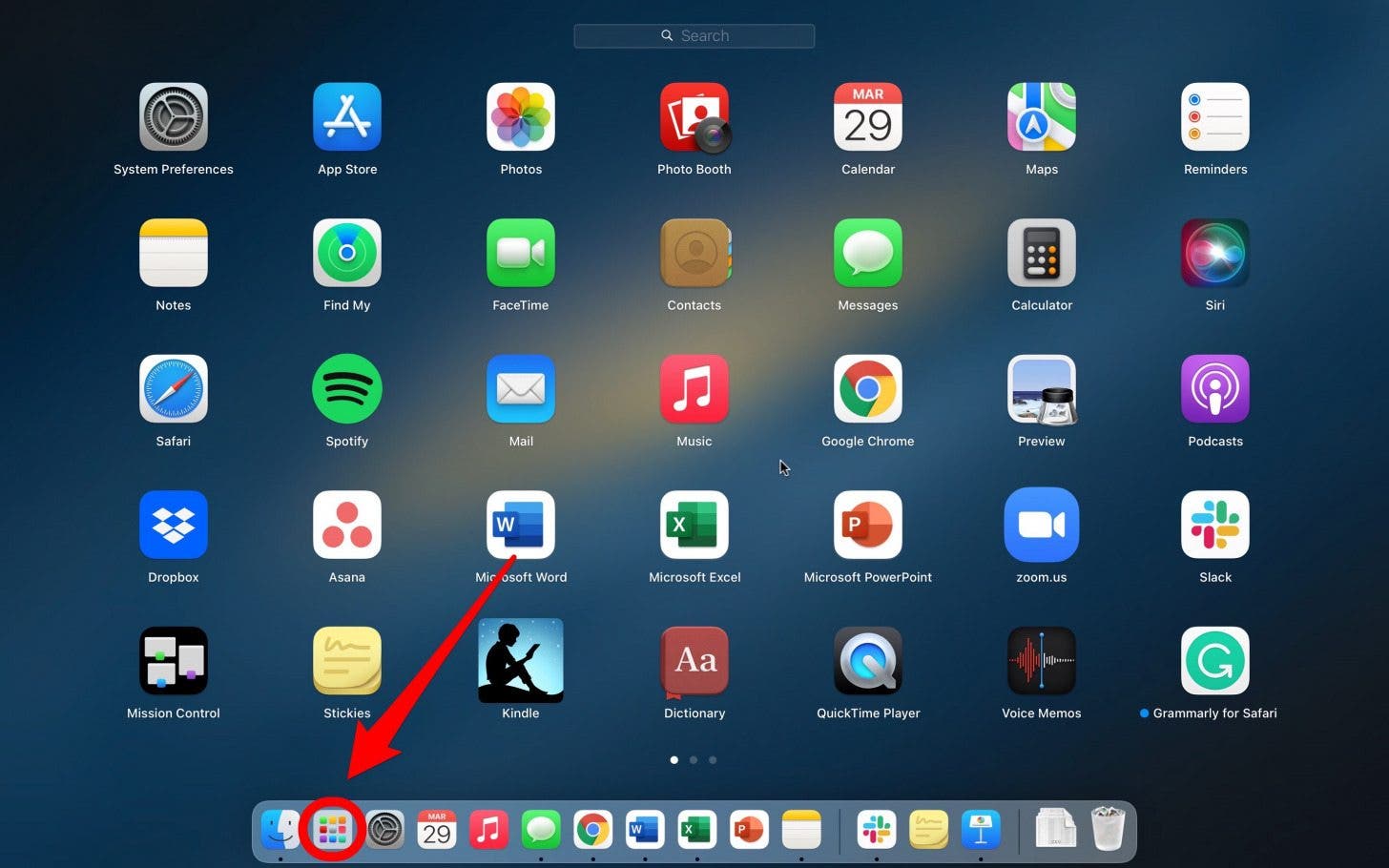 what is the launchpad on mac