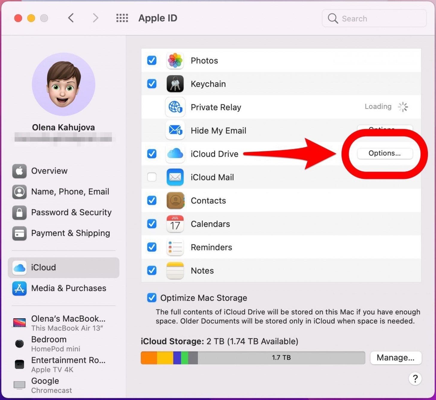 return space messages for mac