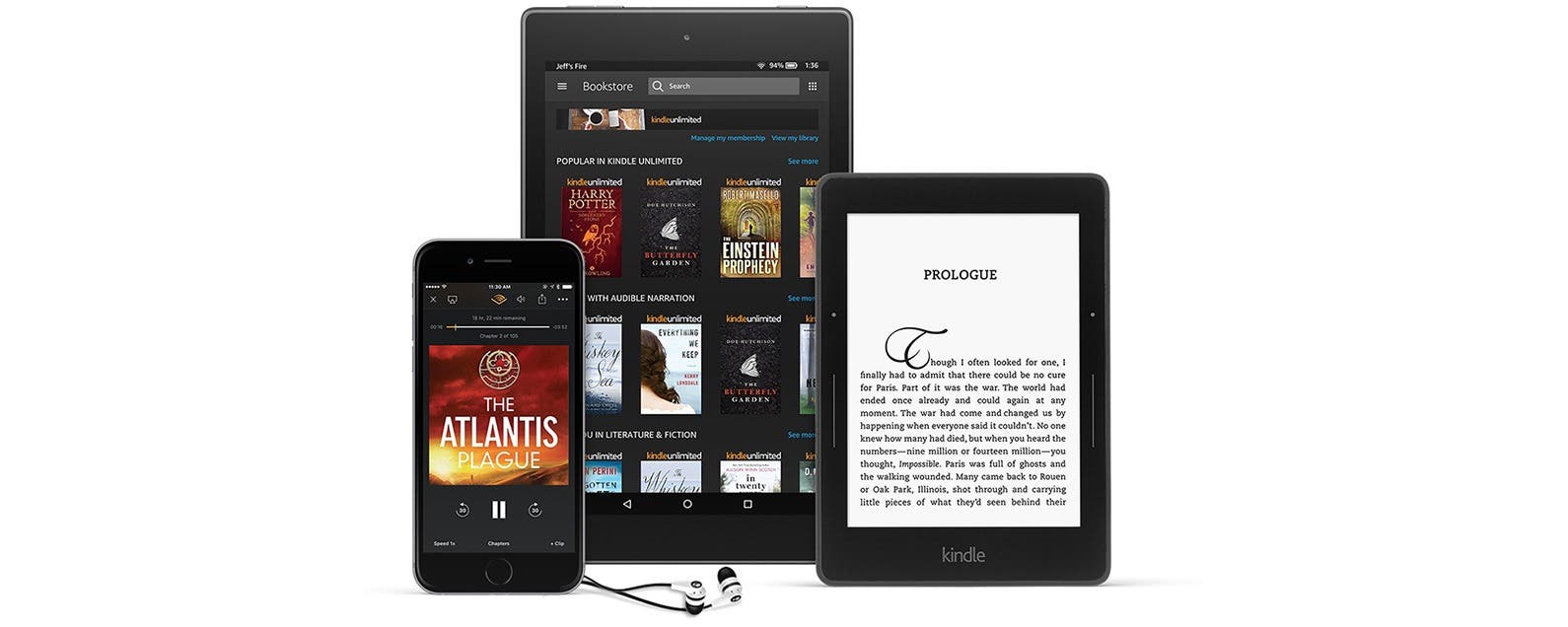 how to add kindle unlimited to a device