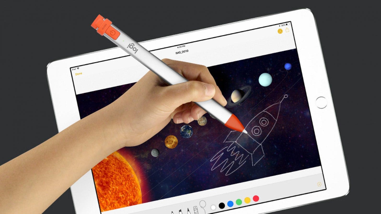 target logitech crayon