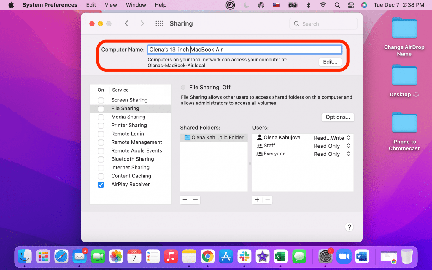 how to escape full screen mac