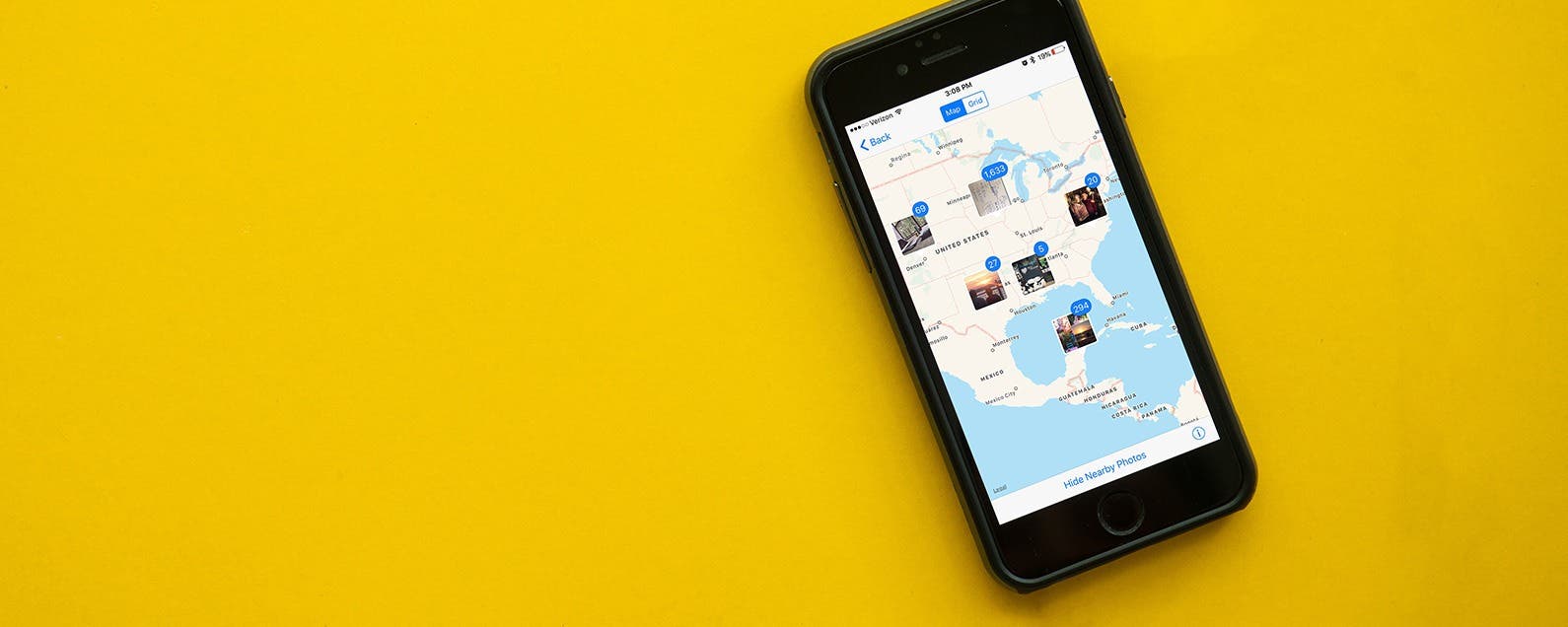 How To View Photos By Location On A Map With The Iphone Or Ipad