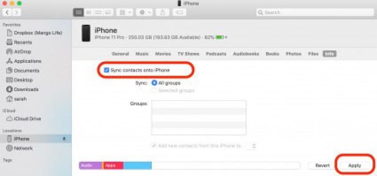 How to Sync Contacts from iPhone to Mac without iCloud
