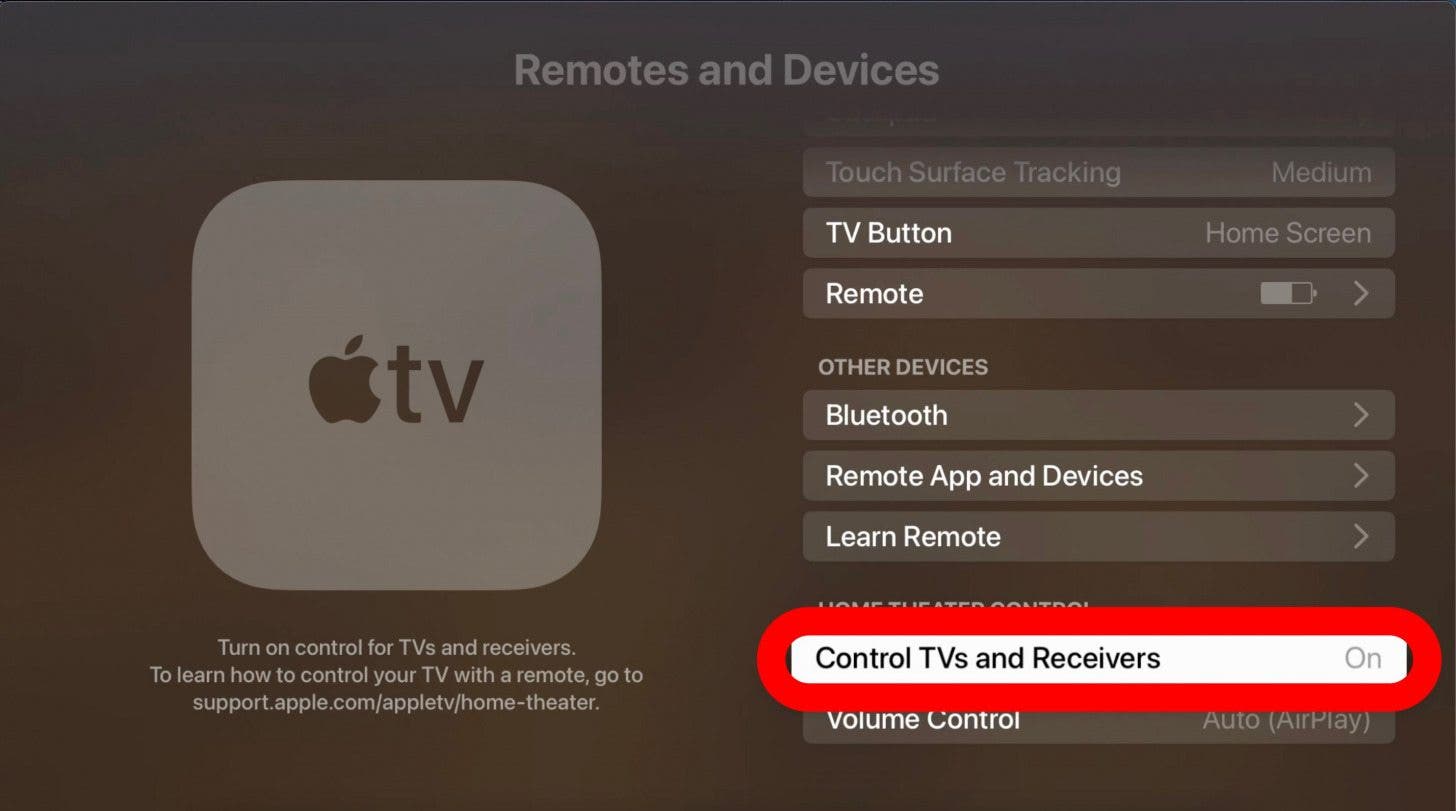 turn tv on and off with siri remote