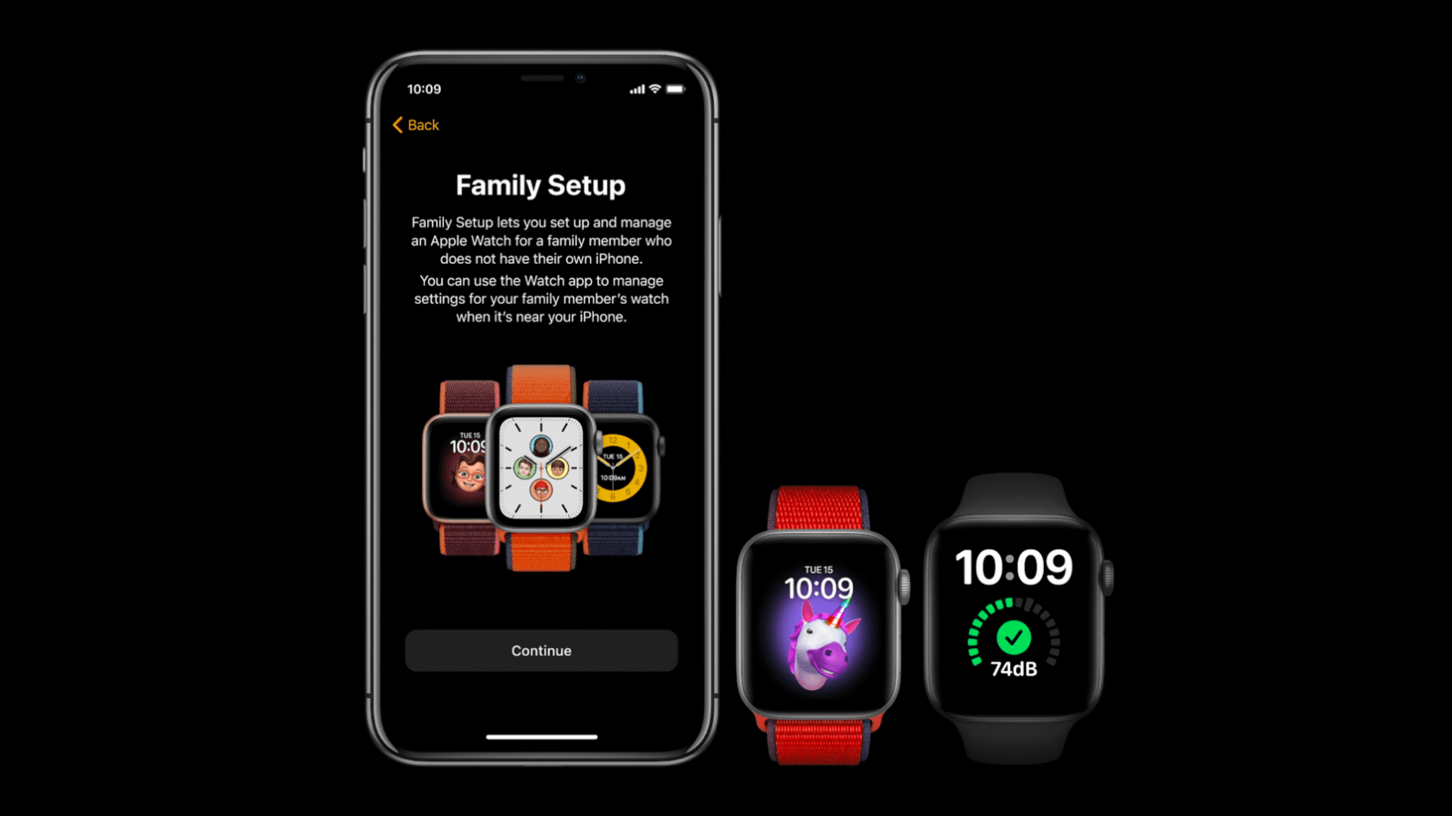 Family Setup Apple WatchOS 7