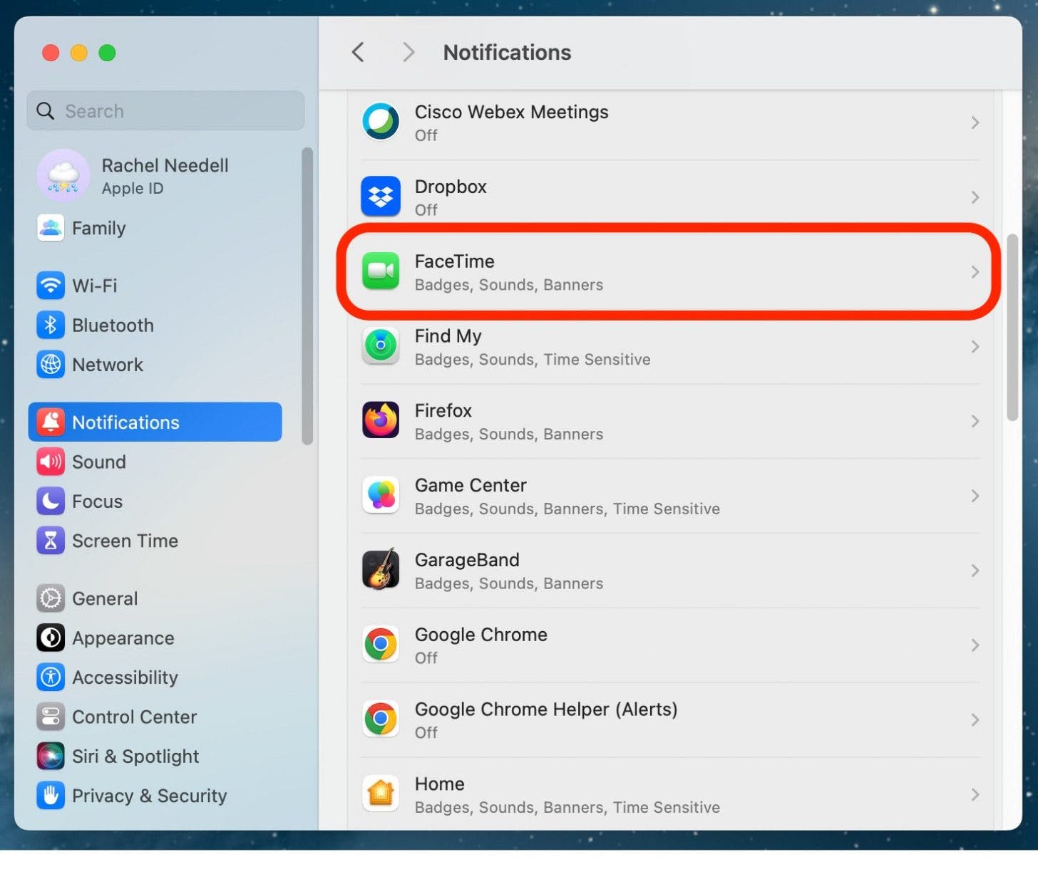 how to silence macbook notifications