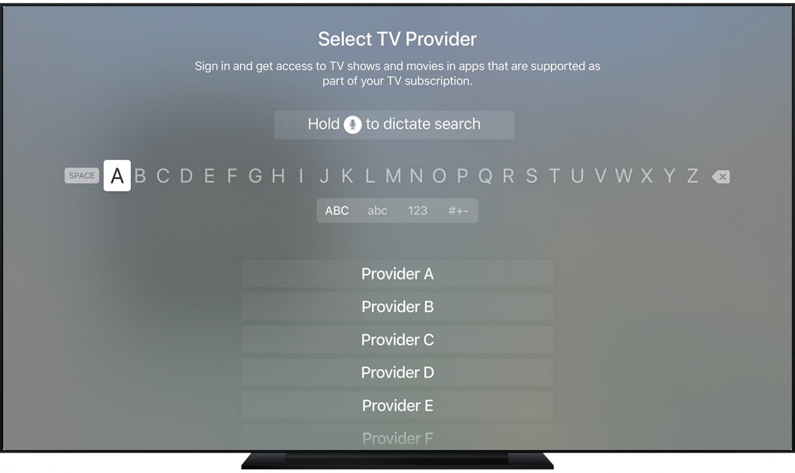 optimum login apple tv