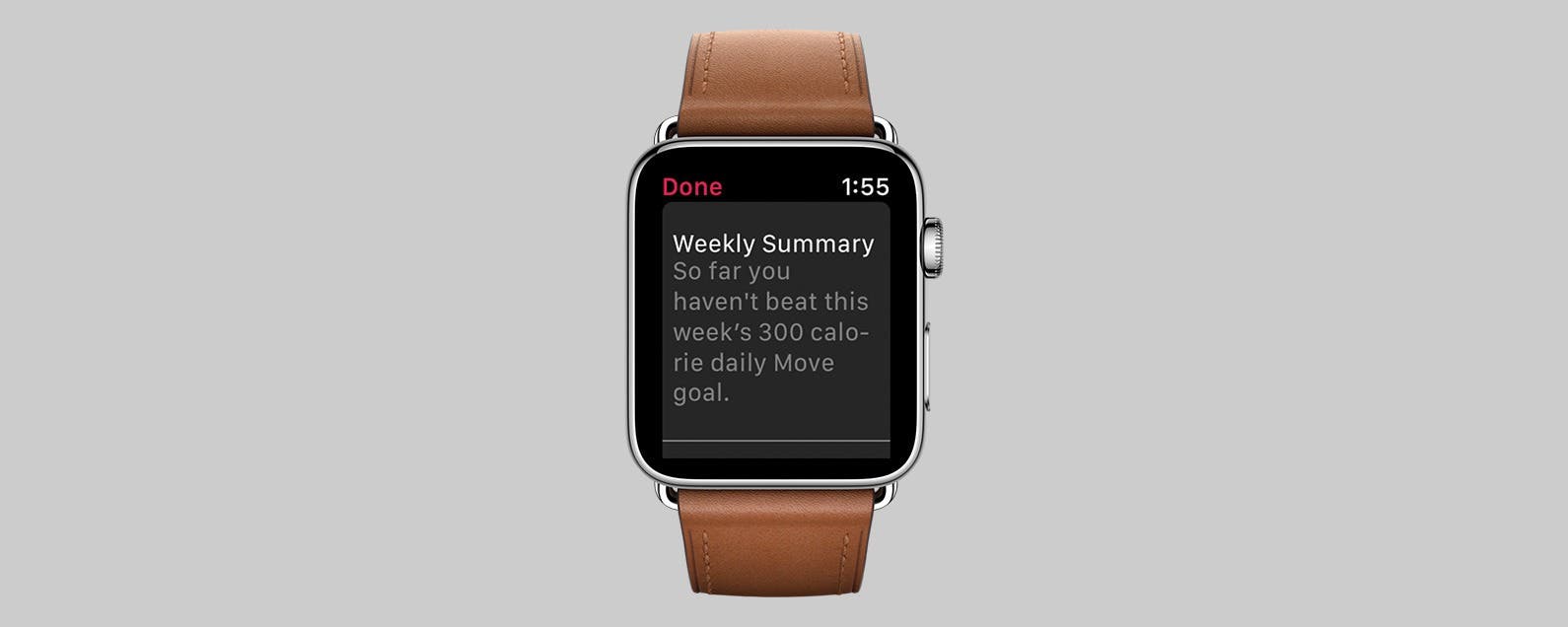 Weekly Activity Summary Apple Watch