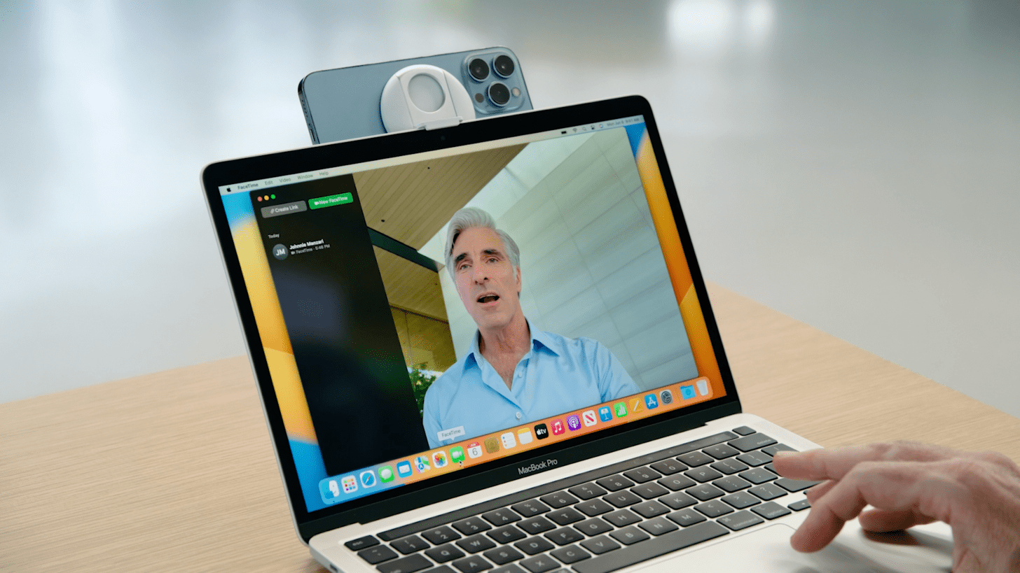 macOS Ventura Camera feature