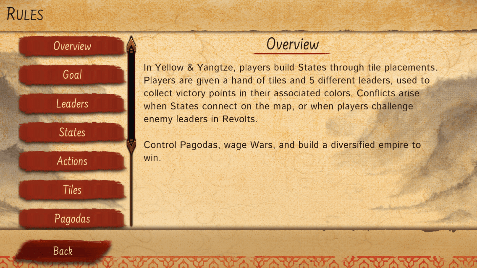 Yellow & Yangtze Rules