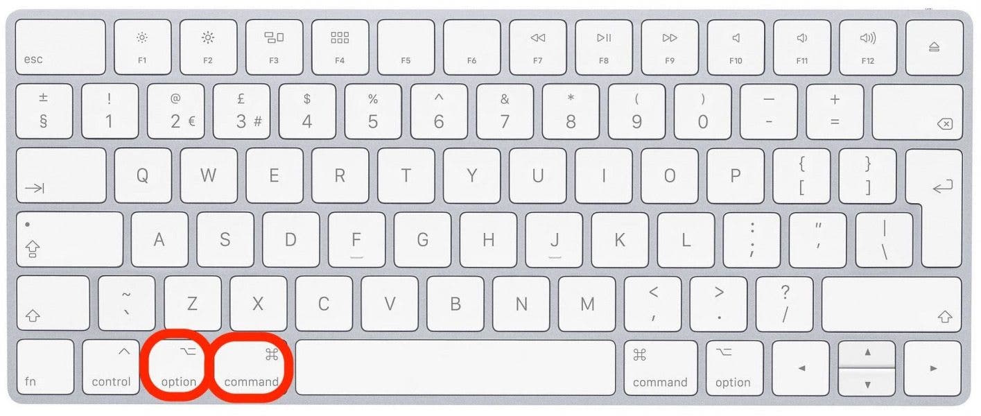 minimize window shortcut mac