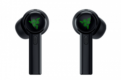 Razer Hammerhead True Wireless earbuds.