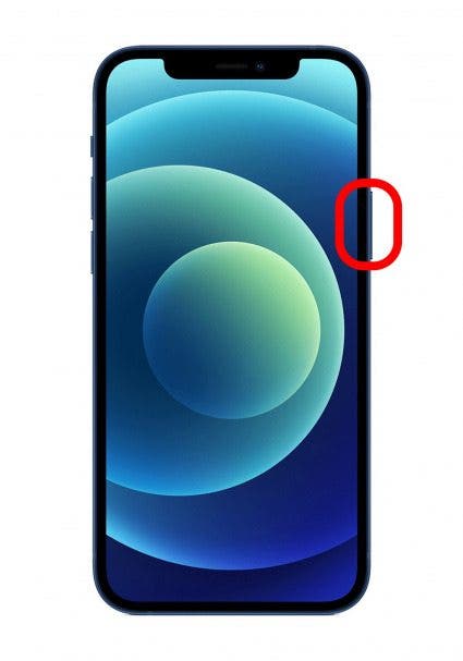 iPhone 12 Side button