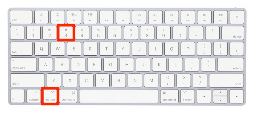 how to type the registered trademark symbol on mac