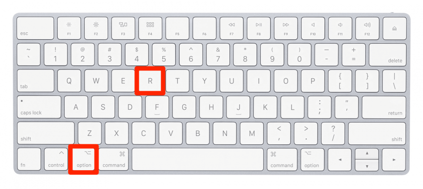 registered symbol shortcut mac