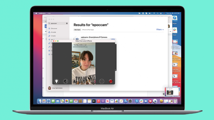 iphone as webcam for mac