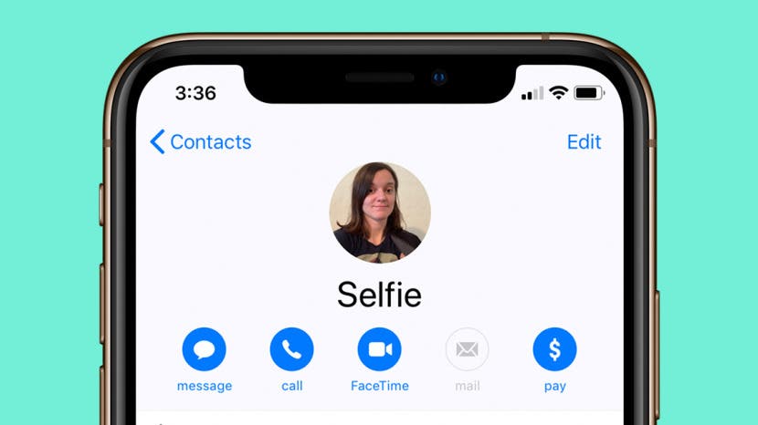 How To Add A Contact Photo On IPhone