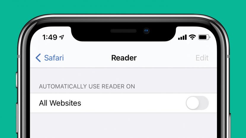 safari browser reader