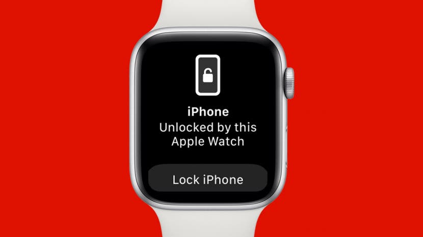 Apple watch unlock hot sale with iphone not working