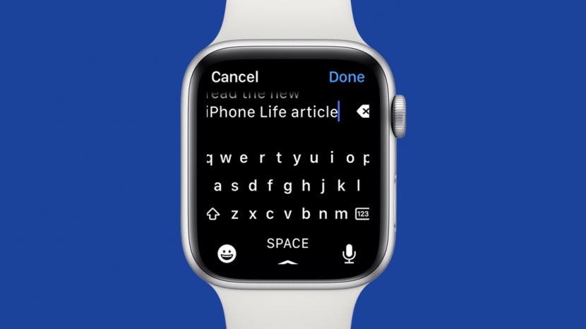 keyboard on apple watch series 5