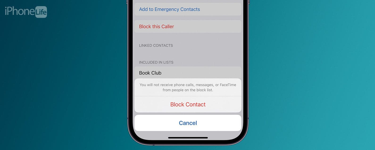 How To Block Someone On Your IPhone   Blockcontact 